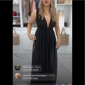 NWOT WOMENS JUNIORS SMALL NANAMACS MAXI DRESS ROMPER SUMMER SPRING SWIM COVERUP